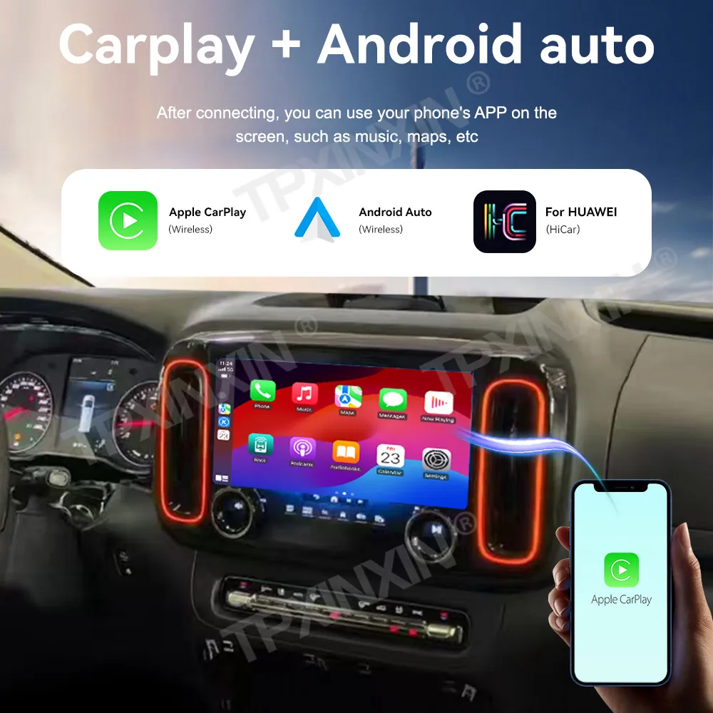 12.8 Inch Android Auto Multimedia Stereo For Benz Vito 2024 4D Intelligent GPS Navigation Car Radio Audio AI Voice IPS Head Unit