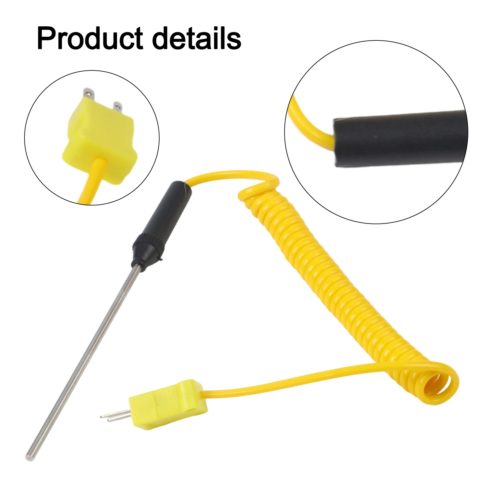Cooking Applications K-Type Thermocouple K Type Thermocouple Probe Fast Response Sensor Optional Needle Lengths