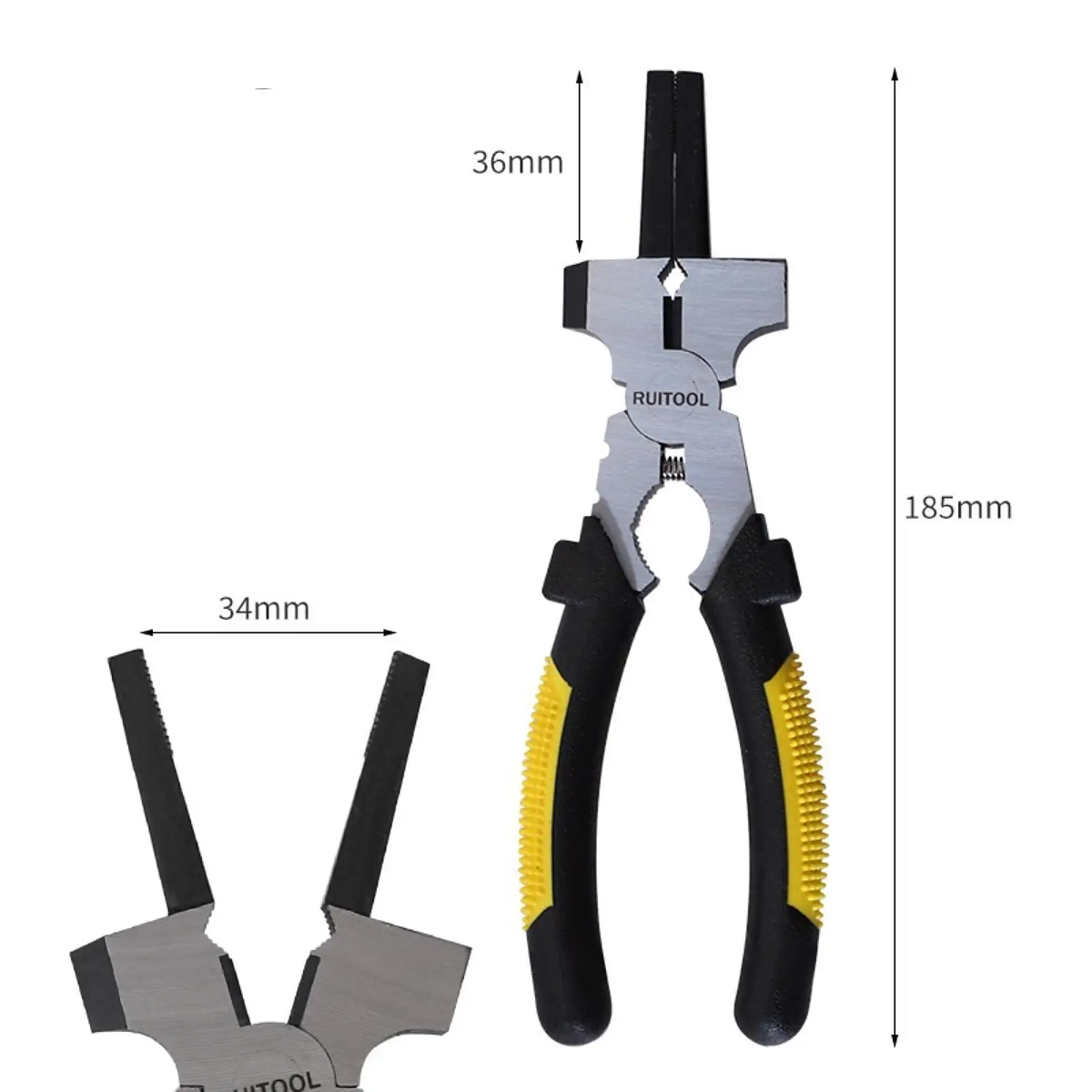 Mig Welding Pliers Remove Welding Slag Multifunction Steel Mig Welder Pliers