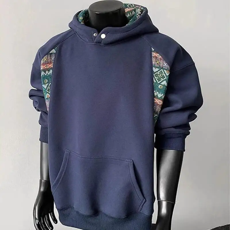 ملابس رجالية سترة قميص ربيع الخريف الملابس موضة Y2K الاتجاه معطف هوديي الترفيه سستة مقنعين ملابس منزلية الشباب الزي جديد #4