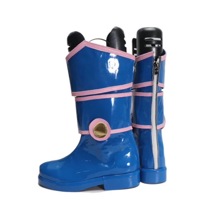Black Magician Girl Yu Gi Oh Cosplay Shoes Dark Magician Girl Handmade Halloween Party Boots