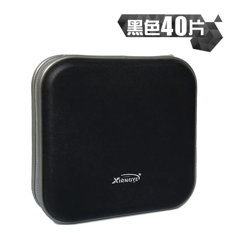 Un Ausuky Busta Portatile 40 Capacità del Disco DVD CD Custodia In Plastica per Auto Supporti di Memorizzazione Borsa CD-39