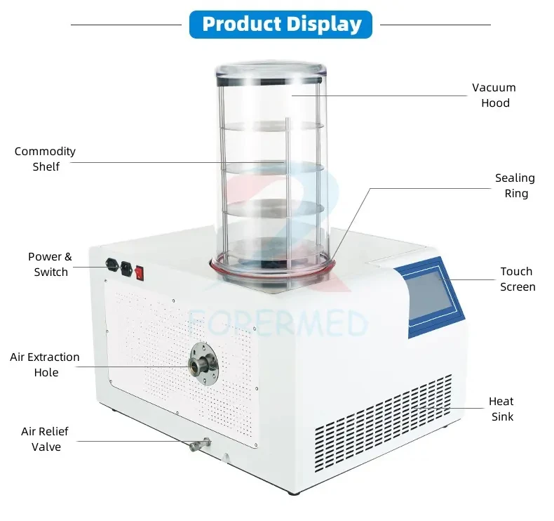 Bench and vertical Laboratory  Dryer  Dryer Machine For Food Fruit  Dryer