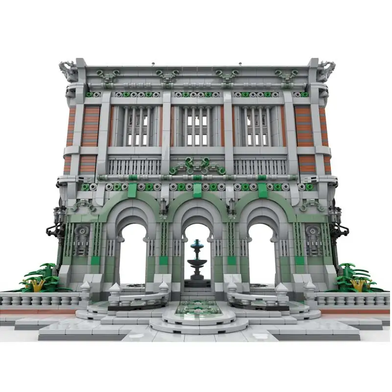 Famous London Street View Edifice Creative Modular Building Blocks Architecture MOC Technology Bricks Toys Xmas Gifts For Kids