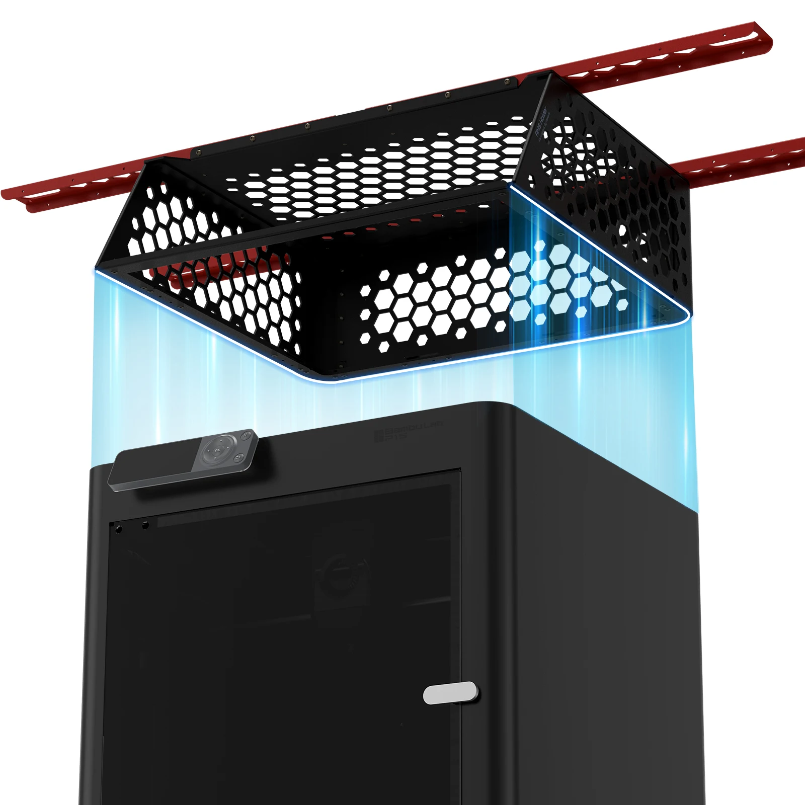 PANDA PERCH AMS Holder Dual AMS Storage AMS Units Maximize Vertical Space For Bambu Lab For P1P P1S X1C and X1E 3D Printers