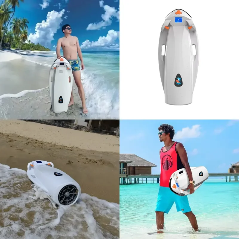 Electric Jet Surfboard Hydrofoil Board Underwater Sea Scooter Power Float Board Swimming Training  Board Water Play
