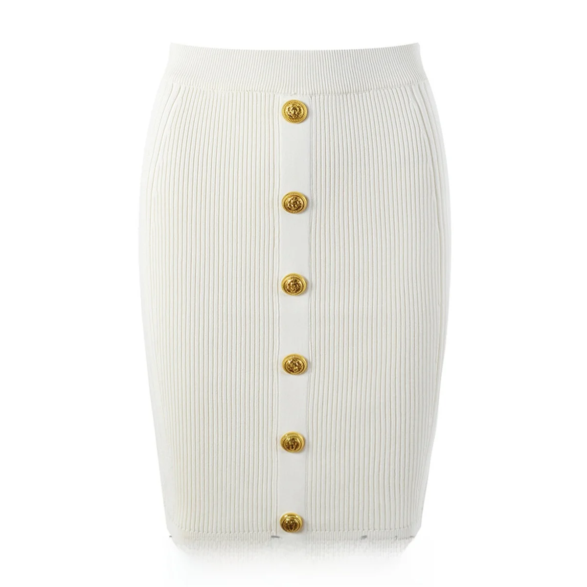

Quality Women's Knitted Skirt 2023 Autumn Collection Classic Versatile Half-length Fashionable Fitted Skirts