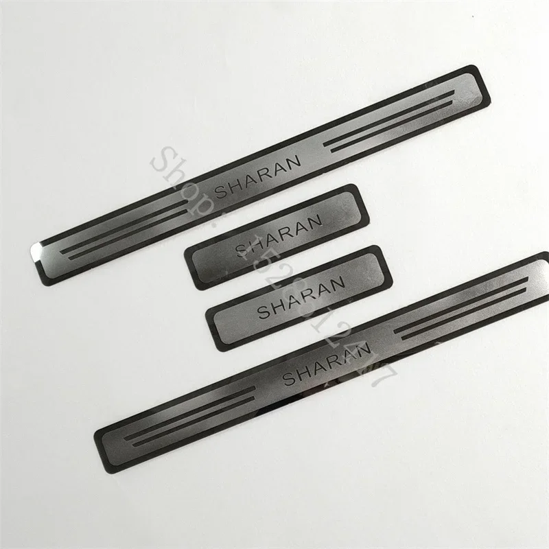 Car Accessories For VW/Volkswagen Sharan 2012 2013 2014 -2020 Scuff Plate/Door Sill Door Sill Scuff Plate Welcome Pedal