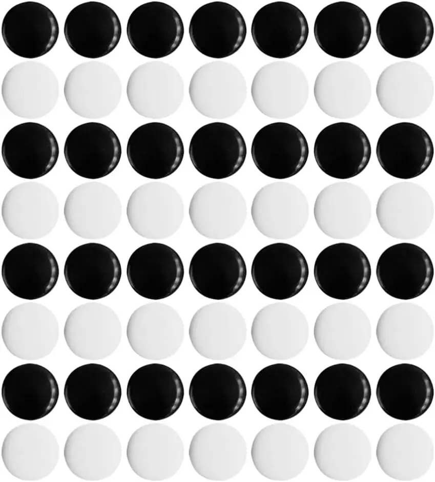 

360Pcs Go Stones Set 2.2cm Double Convex Weiqi Gobang Replacement Chess Pieces