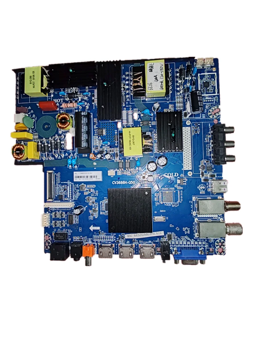 Spedizione gratuita! CV3686H-Q50 scheda madre TV tre in uno testata bene 79-96v 860ma