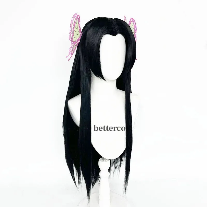 Kochou Kanae Cosplay High Quality Heat Resistant Synthetic Hair Anime Wigs + Wig Cap view 6