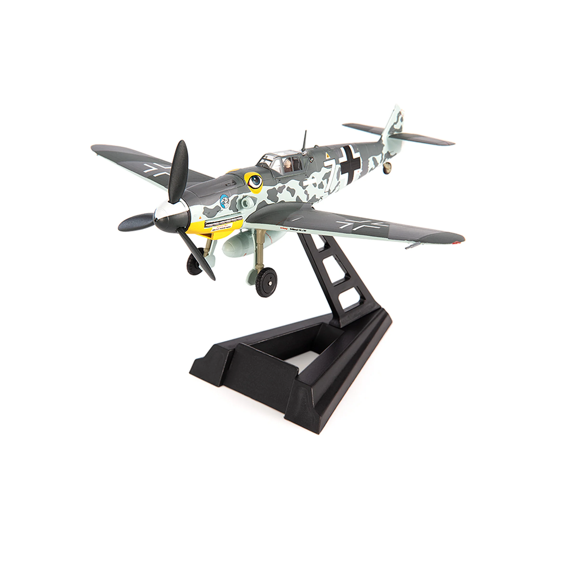 1/72 JCW BF109 G-6 fighter model 7# Alloy Collection Model