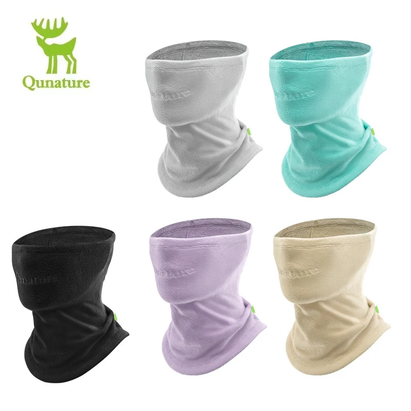 

Qunature Thermal Face Cover Balaclava Winter Warmer Fleece Headband Skin-friendly Ski Tube Scarf Snowboard Half Face Mask