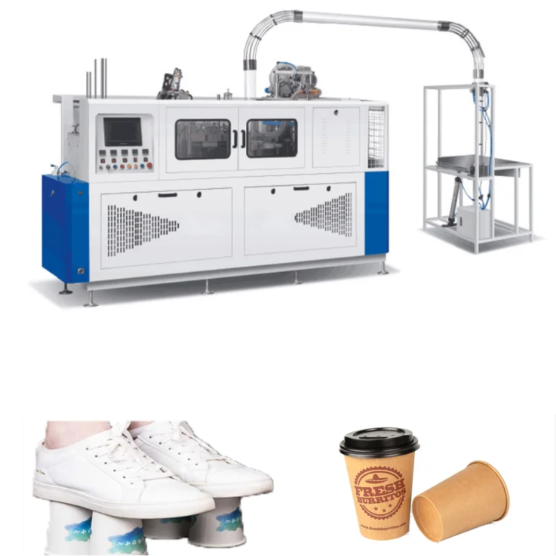 YG Factory Price Small Paper Cup Making Machine High Speed New Style Automatic Paper Tea Cup Shaping Production Line for Morocco