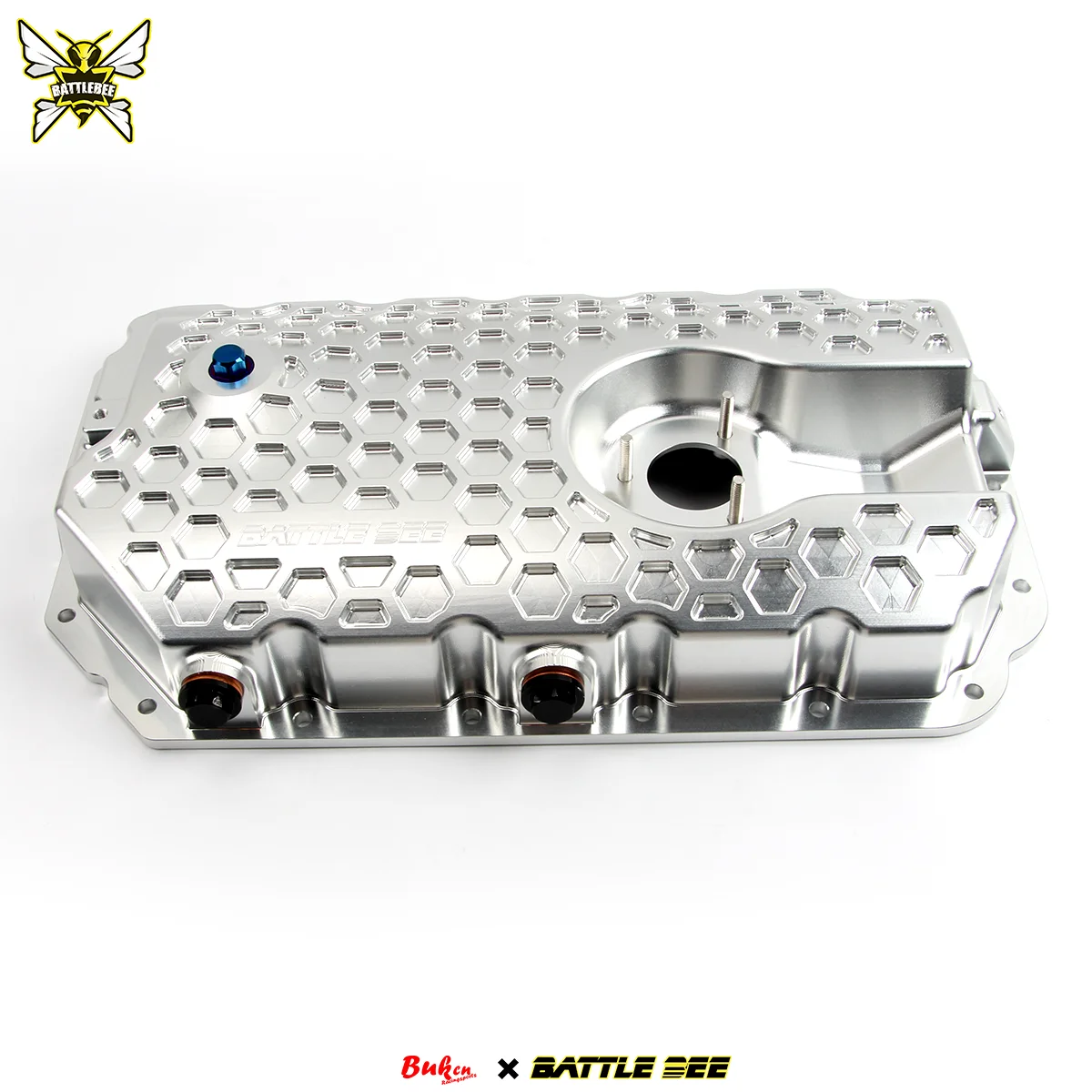 BATTLEBEE CNC Aluminum Alloy Engine Car Modification Oil Pan For Volkswagen Audi EA837 Oil Sum Pan