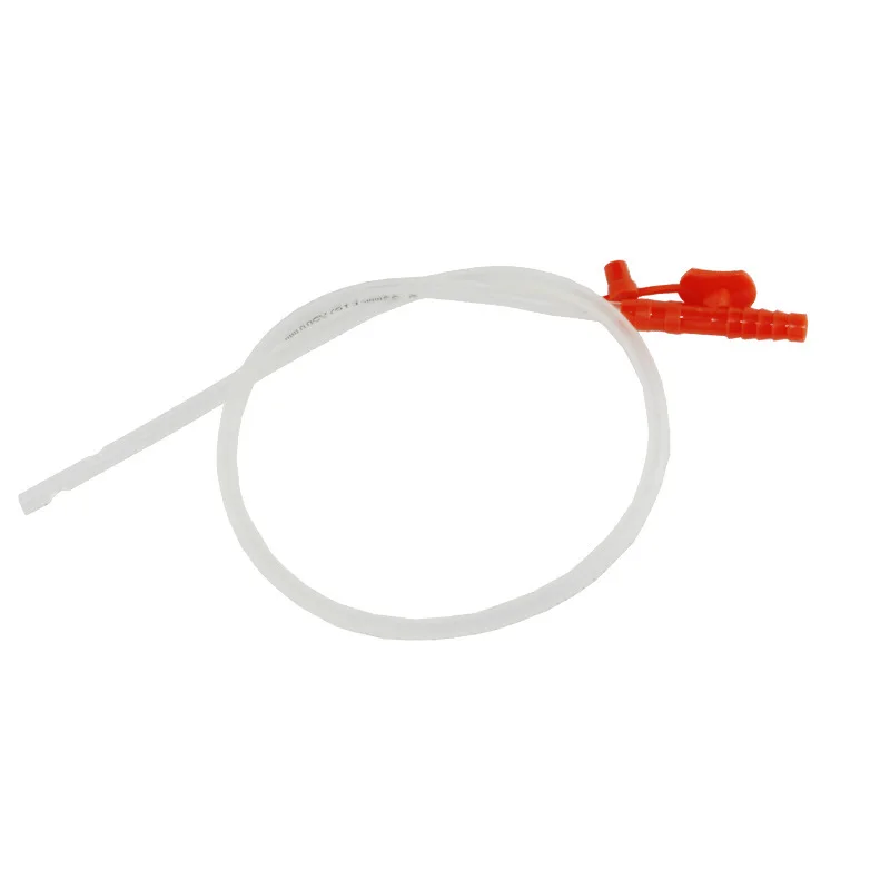 Hot Sale Disposable Suction Connection Catheter Size 10 Size 14 Latex Sputum Suction Catheters With Regulatory Valve