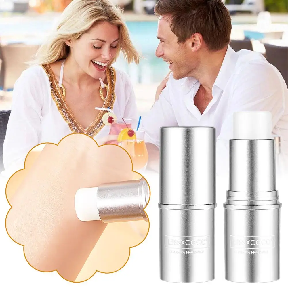 

Fruit Flavor Woman's Perfumes Stick Deodorants Body Solid Balm Fragrances Aroma Use Long-lasting Portable To Easy And Ointm F7Z2