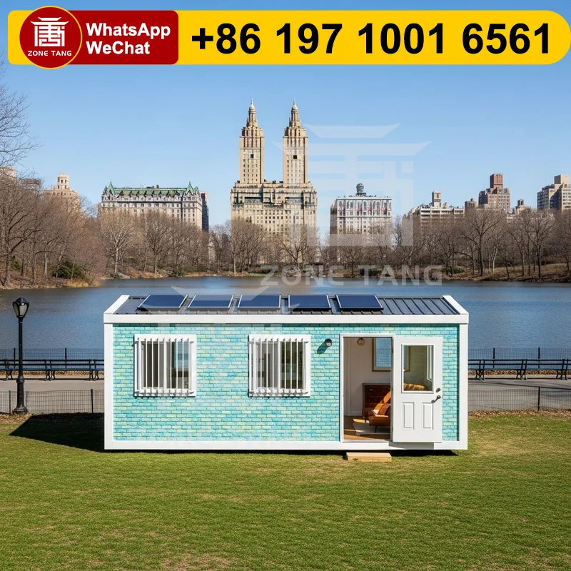 منازل حاوية الشحن الجاهزة، منزل الشاطئ الجاهز، حزمة داخلية مخصصة، تخصيص تركيب سريع للمنزل