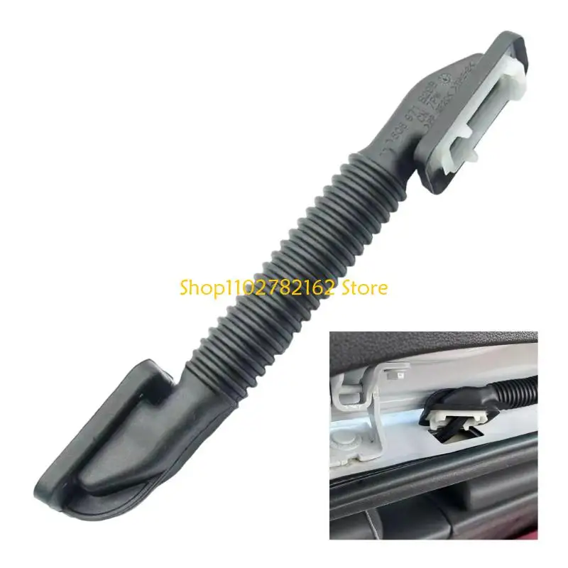 547B Rear Gate Cable Sleeve Cover for Wiring Pass Through Area, Black Ribbed Cargo Lid Harness Sleeve 5G6971829B Plastic