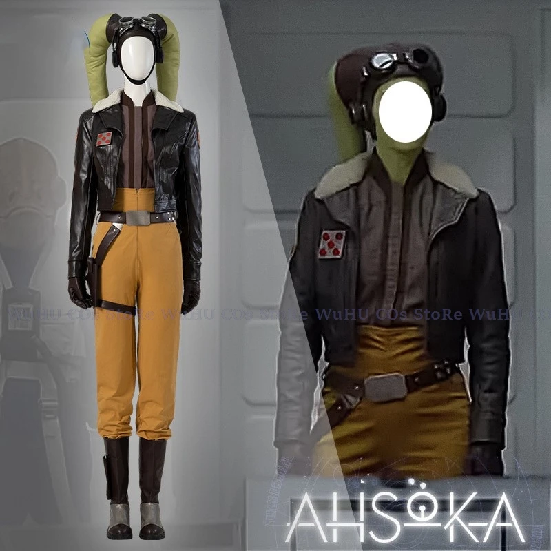 زي تنكري اصطناعي للنساء ، فيلم أنيمي ، بدلة تنكرية أسوكا ، معطف هالوين ، أحذية ، هدايا