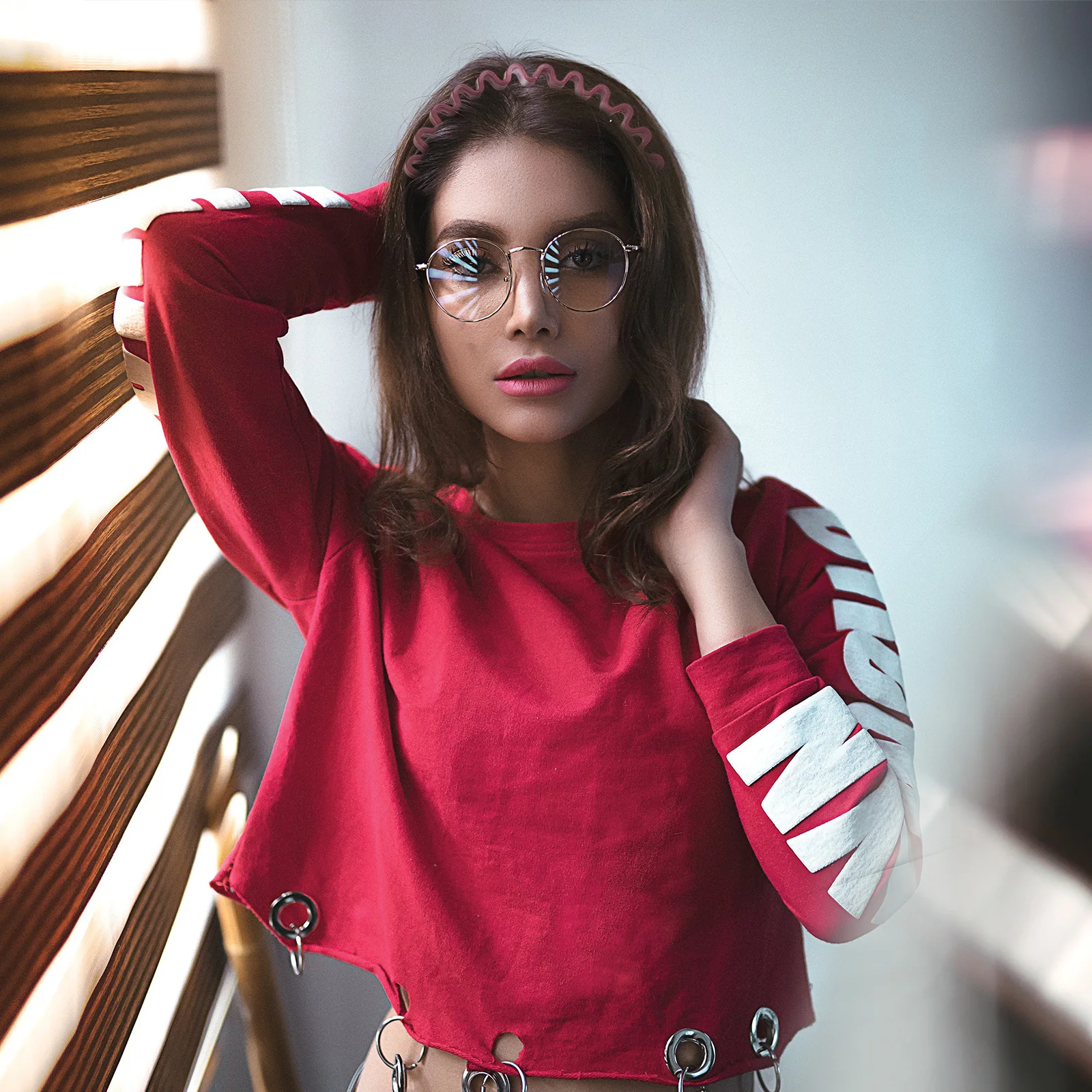 

6Pcs Wavy Hairband Resin Frosted Women Girls Head Accessory Safe Skin Friendly Stylish Design Hair Headband Wavy Hairband