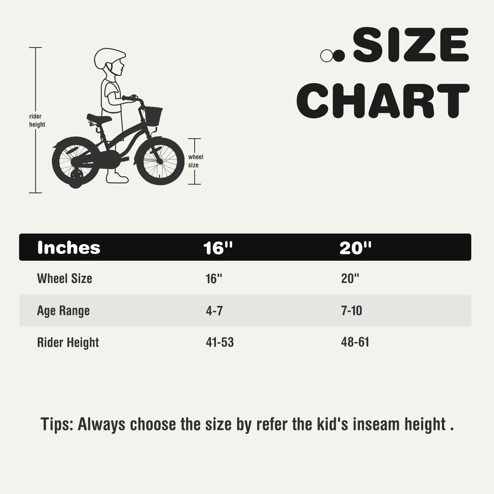 Várias cores, bicicletas para meninas para crianças de 4 a 7 anos, rodas de 16 polegadas, rodas de treinamento incluídas