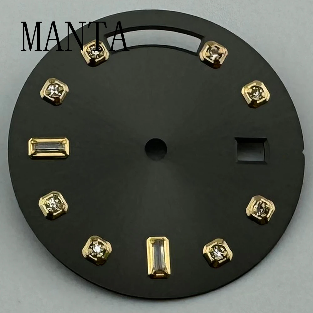 MANTA-esfera estéril de 29mm, ajuste de la gaviota de tianjia ST1614, movimiento verde, azul, rojo y gris