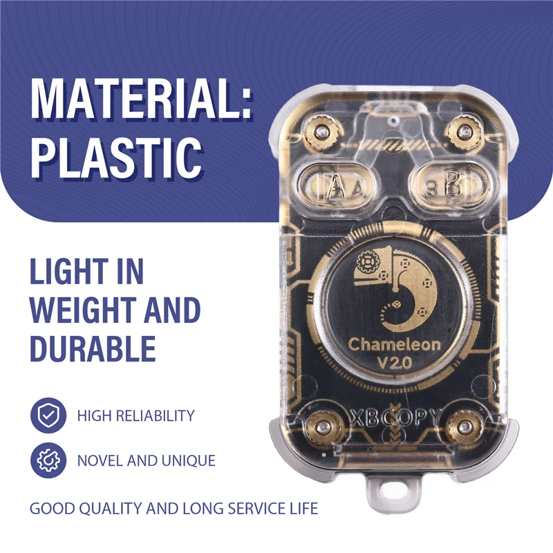 BNVN-Chameleon V2.0 RFID Smart Chip Reader Emulator Smart Card Emulator 125 kHz 13,56 MHz Karte Dekodieren Neustart NFC Duplikator