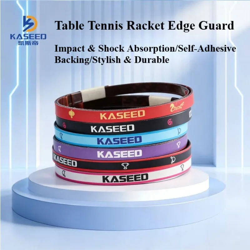 

KAESSD Carbon Fiber Edge Guard for Table Tennis Racket Protection Side Strip Self-Adhesive Ping Pong Racket Edge Protection Tape