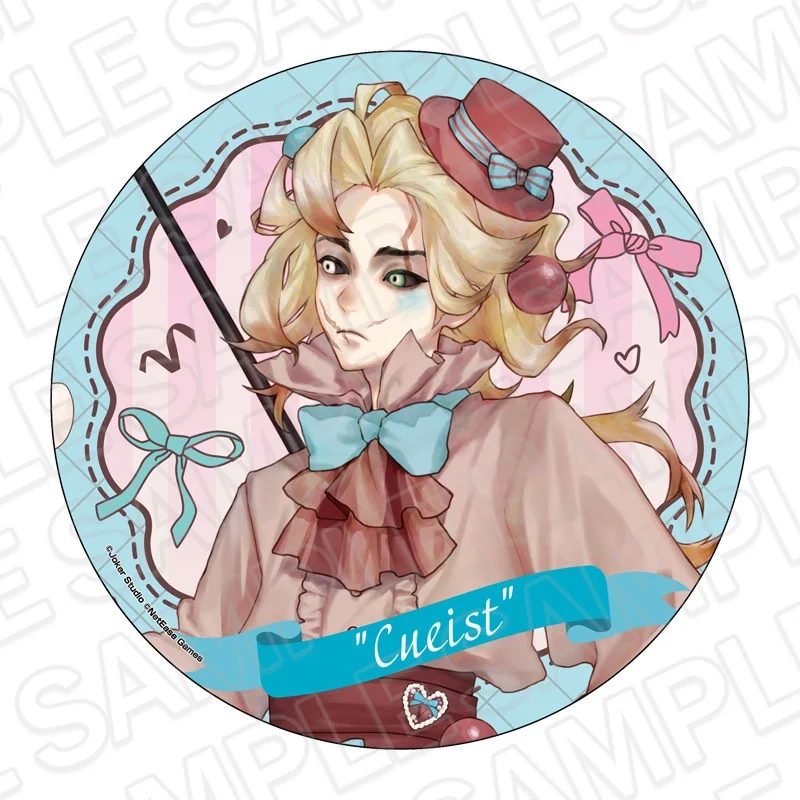 Anime Identity V Game Figure Lucky Guy Reznik Emma Woods Helena Adams 6cm Acrylic Pendant Keychains Bag Charm