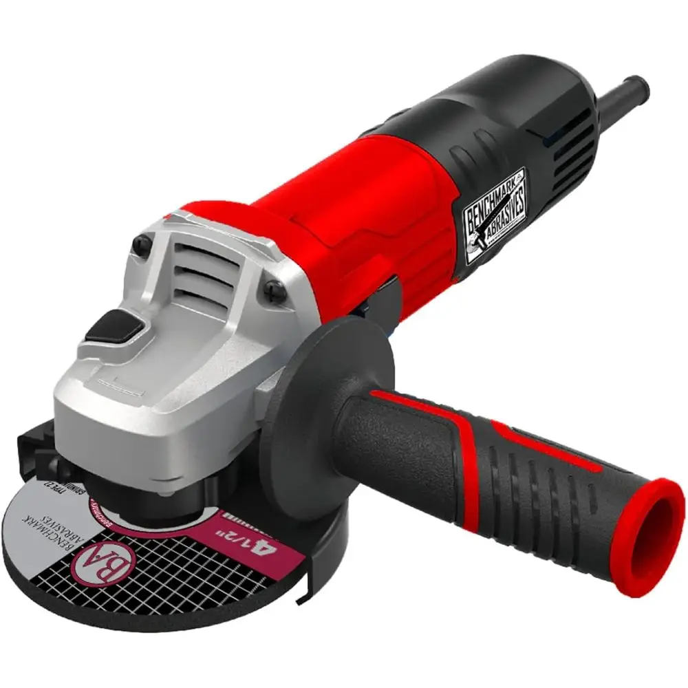 

Half-Inch 4-Amp Corded Angle Grinder with Detachable Guard