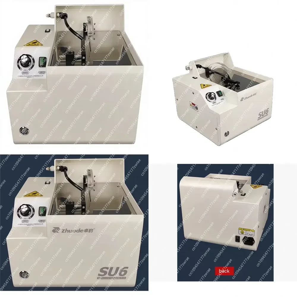 Small Benchtop SU6 Jade & Gemstone Cutting Machine Tabletop Stone Processing Equipment Blade 900W 110V/220V
