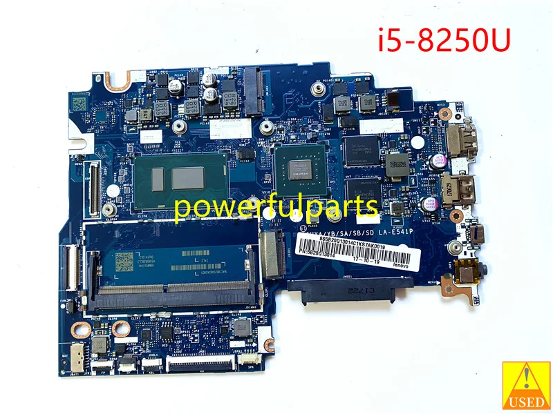 For Lenovo 320S-14IKB 520S-14IKB laptop motherboard with i5-8250u CIUYA LA-E541P mainboard Working Good