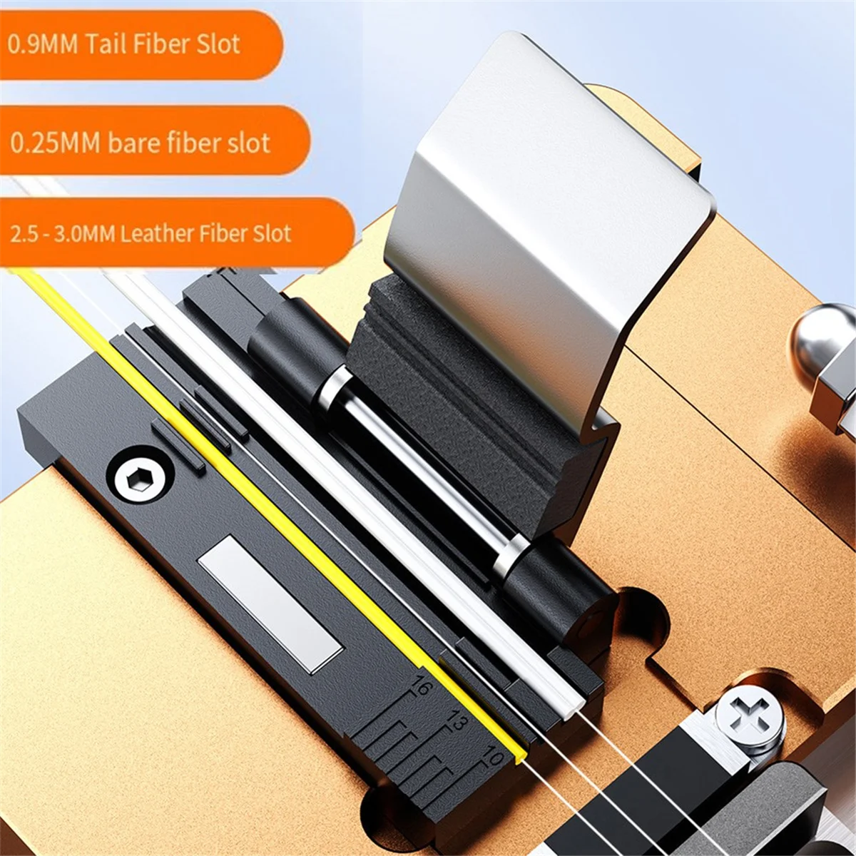 

【Price Drop】S09 Fiber Optic Cleaver Optical Fiber Fusion Splicer Cutting Knife High-Precision FTTH Fiber Cold Connection Cutter