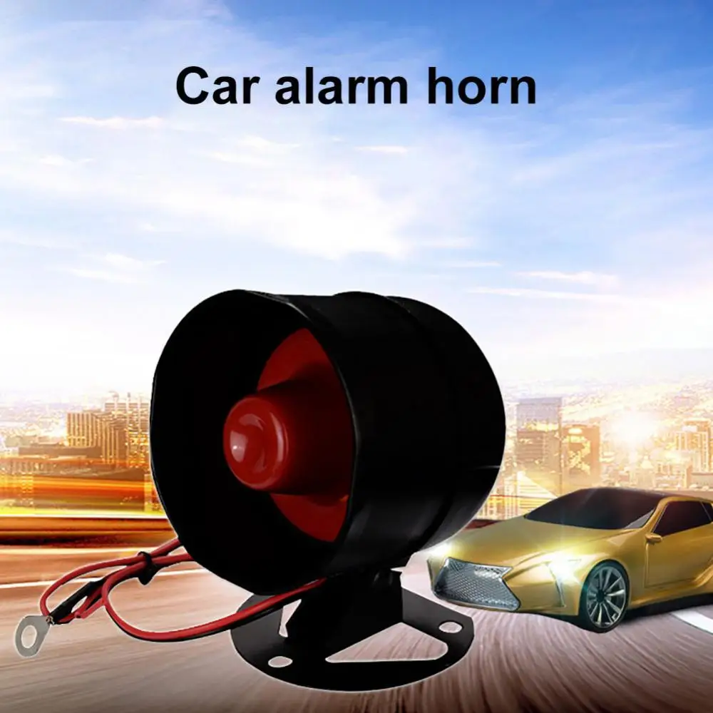 

Dropshipping ！ST-511 Universal 12V 15W Car Vehicle Anti-theft Loud Alarm Electronic Siren Horn