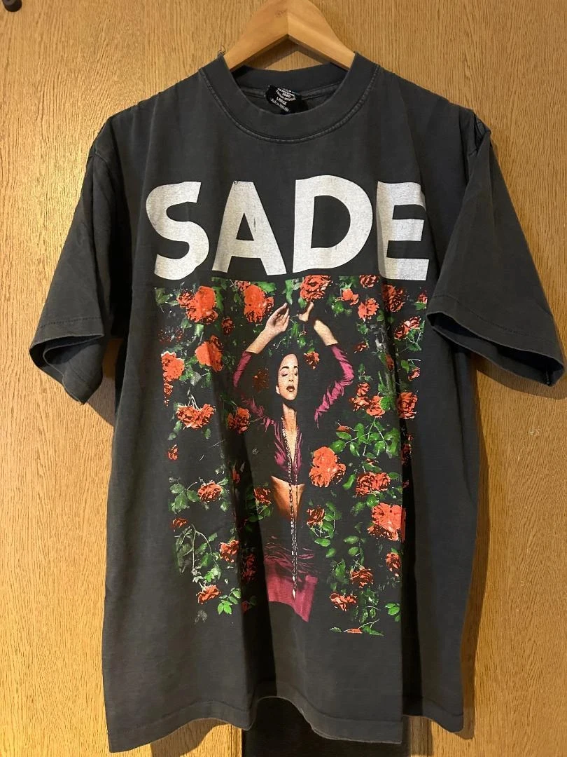Sade Kiss of Life Black T-Shirt Vintage Style Graphic T-Shirt Summer New Men's and Women's Vintage Fashion Top