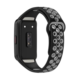 Silicone Strap For Huawei Band 7 6 huawei band6 Pro Smartwatch Replacement correa Breathable Sport bracelet Honor Band 6 Strap