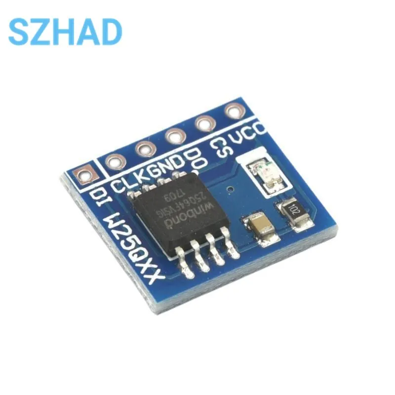 W25Q32 32Mbit / W25Q64 64Mbit / W25Q128 128Mbit 8MByte FLASH NorFlash Storage Module SPI Interface BV FV Modul For STM32