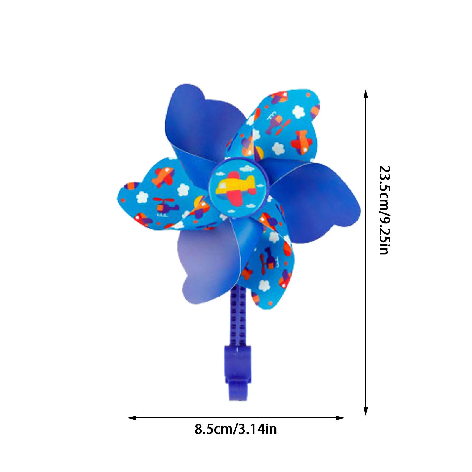 1Pc Kinderen Fiets Stuur Bloem Pinwheel Cartoon Kleurrijke Windmolen Decoratie Voor Kid 'S Fiets Scooter Ornament Accessoires