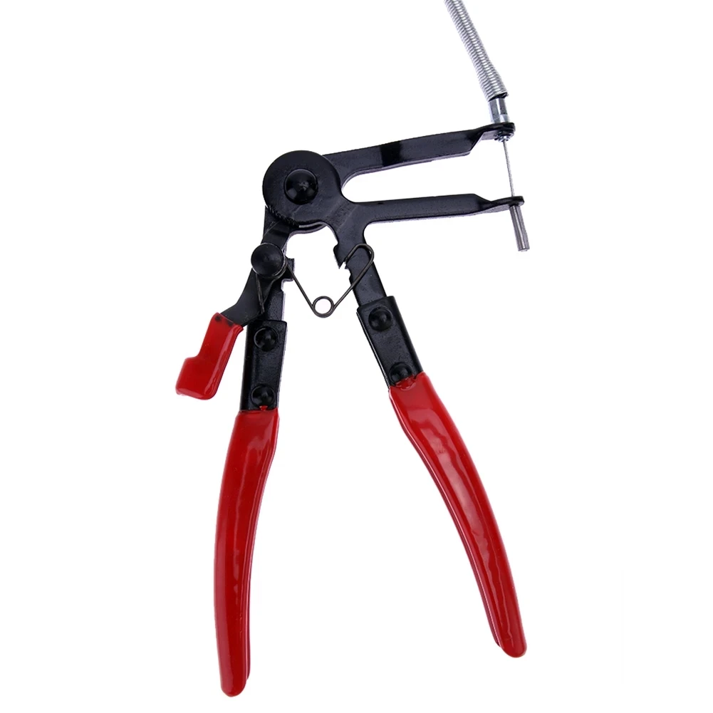 Auto Hose Clamp Pliers Hose Clamp Tool Cable Type Flexible Wire Long Reach for Car Repairs Hose Clamp Pliers Removal Hand Tool