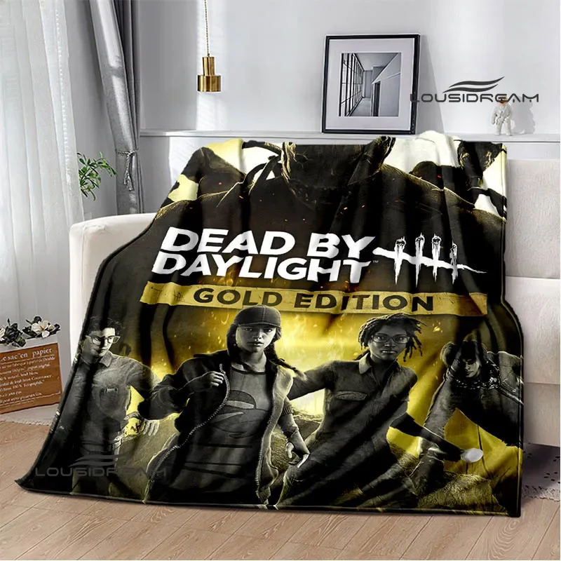 3D Game D-Dead By Daylight Print Blankets Children's Warm Blanket Soft And Comfortable Blanket Home Travel Blanket Birthday Gift images - 6