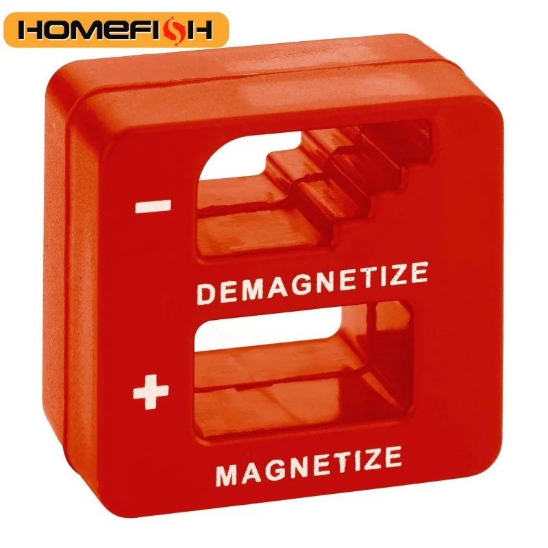 Screwdriver 2 in 1 Magnetizer Demagnetizer Professional Magnetizing Pickup Tool for Screw Driver Drill Bit Hand Tool Parts
