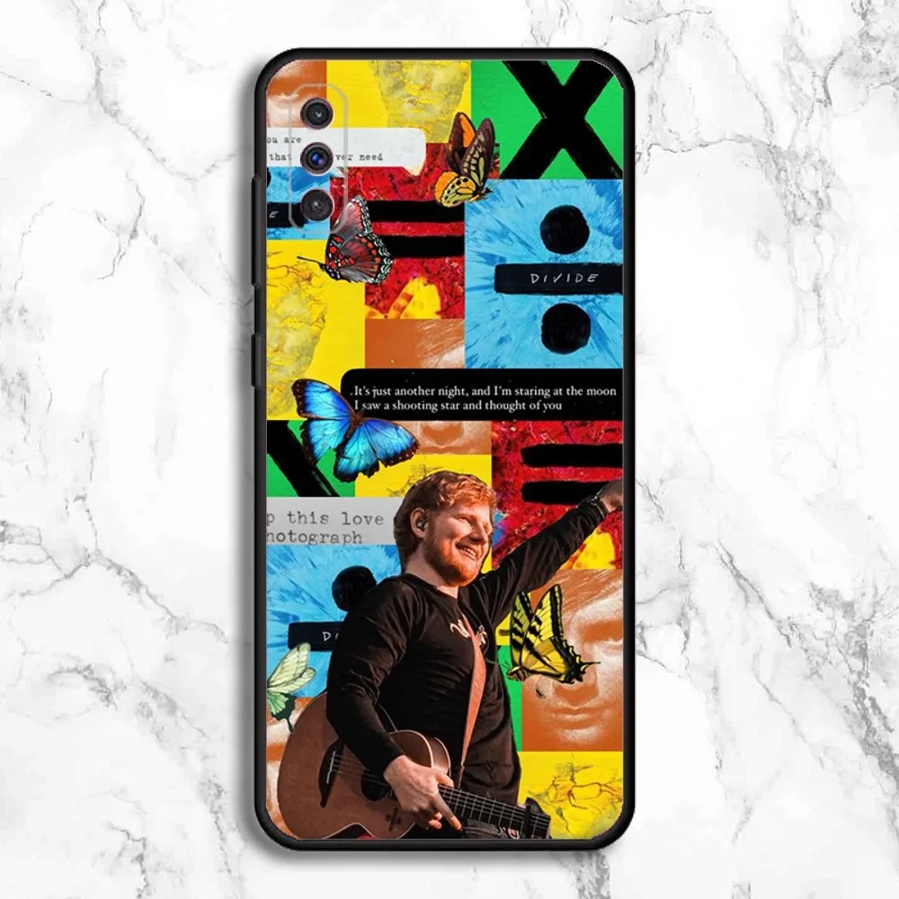 Ed Sheeran Singer Phone Case For Samsung Galaxy A13,A21s,A22,A31,A32,A52,A53,A71,A80,A91 Soft Black Phone Cover