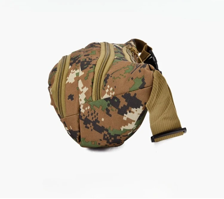 Neue Vier-Reißverschluss-Mehrschicht-Herren-Gürteltasche Outdoor Freizeit Sport Damen Brusttasche Reise Handy-Geldbörse – Detail 13