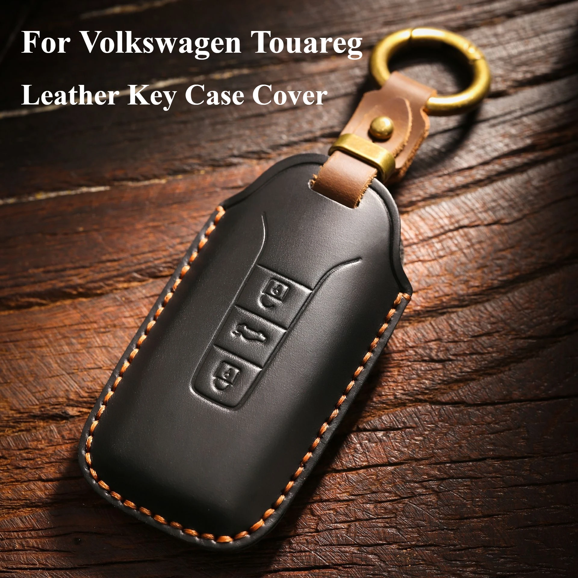 

Key Case Holder Shell Cover For Volkswagen Touareg Tiguan Lavida Car Smart Remote Protective Shell Keychain