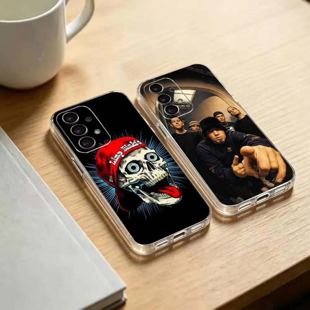 L-Limp Bizkit Band   Transparent Phone Case For Samsung S25 S24 S23 S22 S21 S20 Ultra Plus FE Note10 Note9