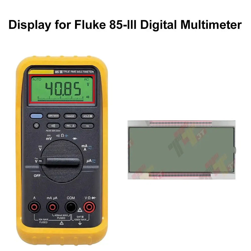 Display für Fluke 83-3 85-3 (Serie 3) Digitalmultimeter – Detail 2