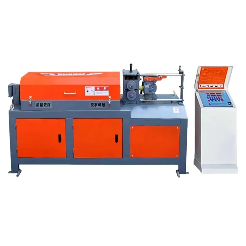 Customize Heavy Duty Automatic Rebar Straightening and Cutting Machine CNC Steel Bar Processing Equipment Construction