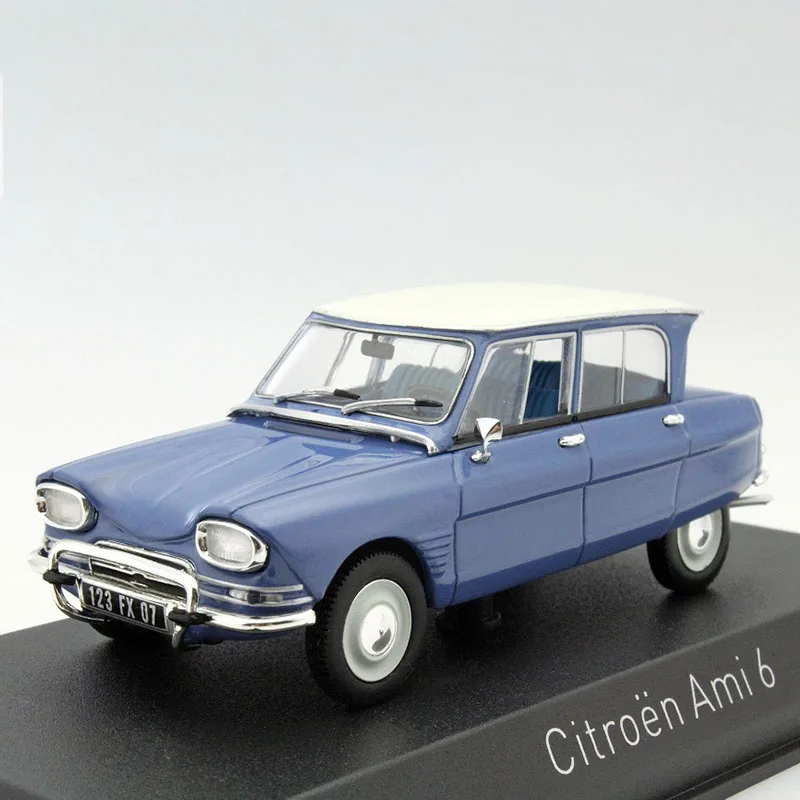 1:43 Scale Citroen Ami 6 1967 Alloy Vintage Car Model