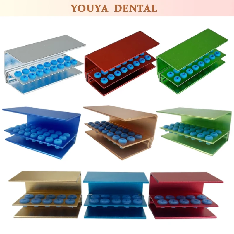 

Держатель стоматологических боров с 10/16/24 отверстиями, чехол для стерилизатора автоклава, коробка для дезинфекции файлов, органайзер, держатель для наконечников стоматологического скейлера, чехол